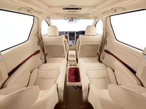 singapore maxi cab six seater maxi cab 2018 toyota alphard white back view to front view