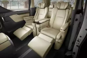singapore maxi cab six seater maxi cab 2018 toyota alphard white interior view of two pilot seats