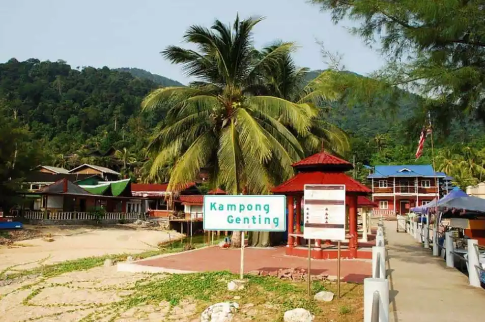 malaysia tioman island genting fishing village