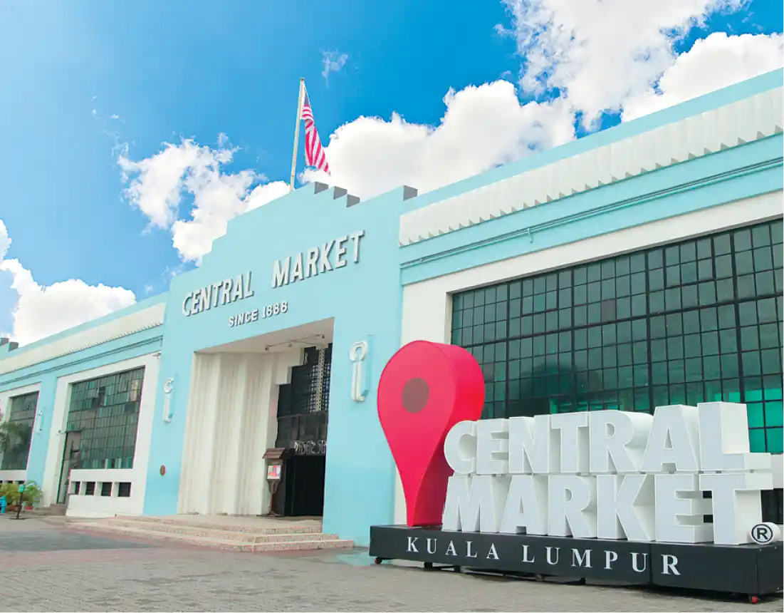 bookmaxicab top 10 places kl central market