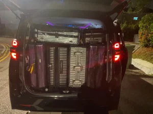 singapore book maxi cab 6 seater maxi cab full of luggage 5 check in 1 carry on